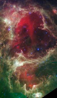 Free Stock Photo of Star Forming Region of Space