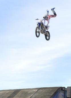 Free Stock Photo of Bike Jump