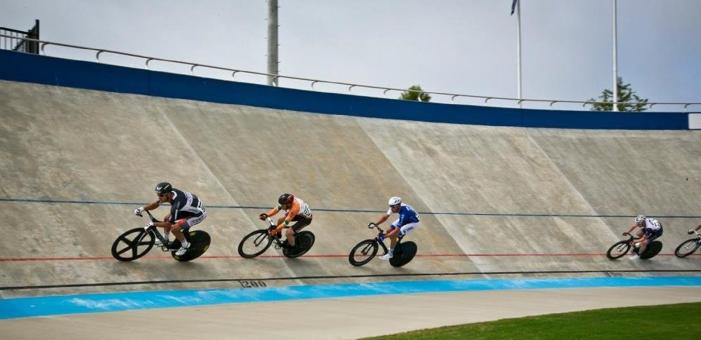 Free Stock Photo of Cycling on the Track