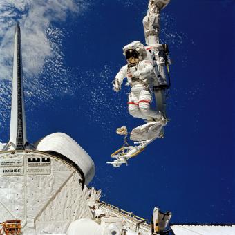 Free Stock Photo of Astronaut in Space