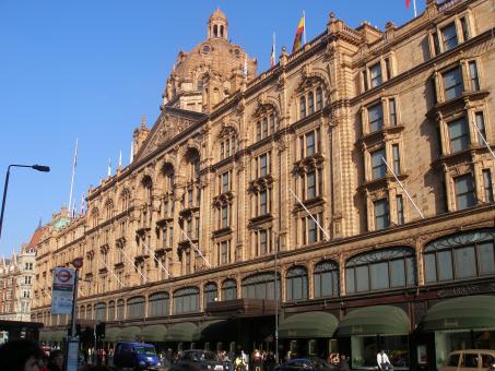 Free Stock Photo of Harrods Department Store