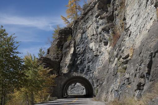 Free Stock Photo of Man made Tunnel