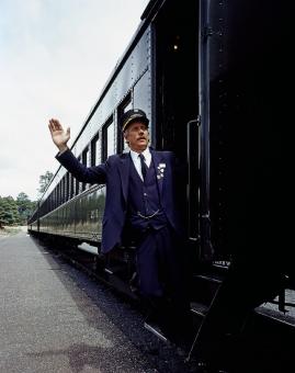 Free Stock Photo of Train Conductor