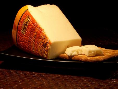 Free Stock Photo of Cheese with Biscuit