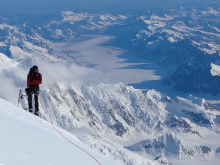Free Stock Photo of Mountain Climber