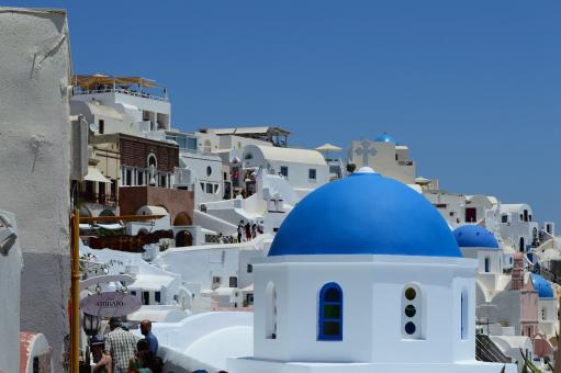 Free Stock Photo of Santorini Island