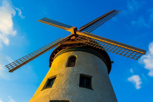 Free Stock Photo of Old Windmill