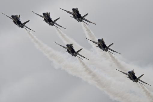 Free Stock Photo of Blue Angels