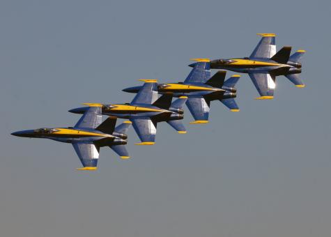 Free Stock Photo of Blue Angels