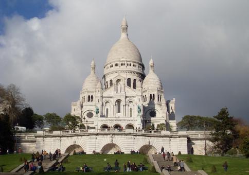 Free Stock Photo of Sacre Coeur