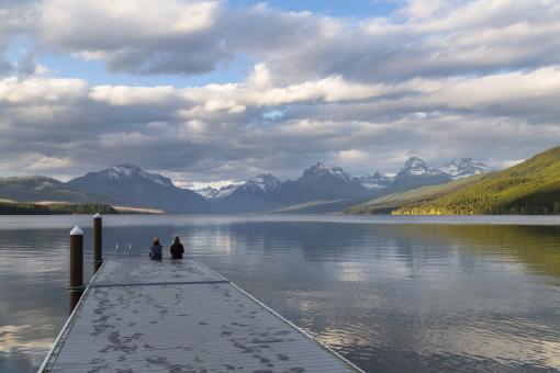 Free Stock Photo of Lake Mcdonald