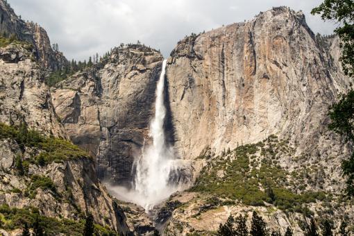 Free Stock Photo of High Waterfall