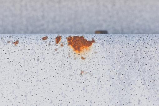 Free Stock Photo of Rusted Metal Fence Texture
