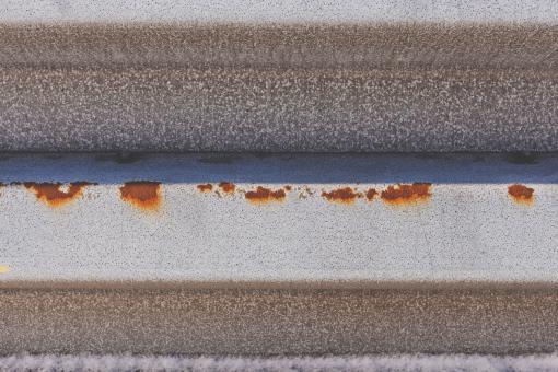 Free Stock Photo of Rusted Metal Fence Texture