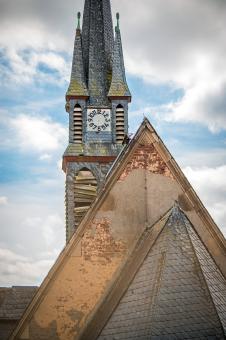 Free Stock Photo of Old Steeple