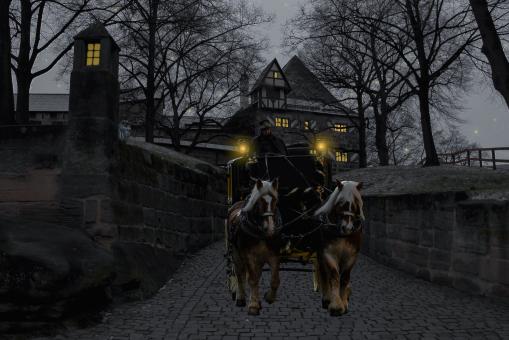 Free Stock Photo of Carriage Ride