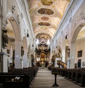 Free Stock Photo of Church from the Inside