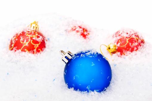 Free Stock Photo of Christmas balls
