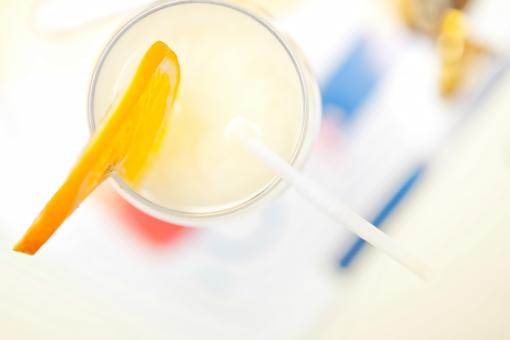 Free Stock Photo of Cocktail Seen from Top