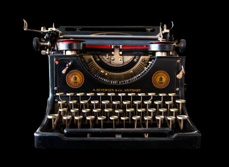 Free Stock Photo of Old Typewriter