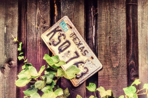 Free Stock Photo of License Plate