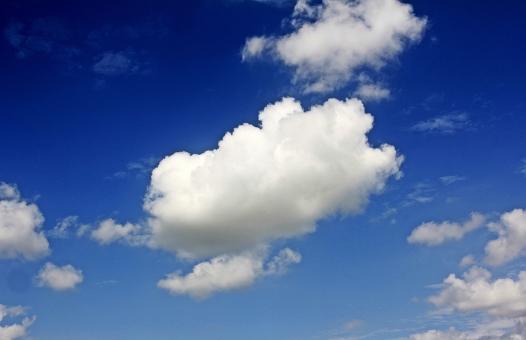 Free Stock Photo of Cloudy Sky