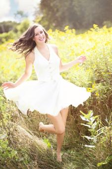 Free Stock Photo of Posing in the Field