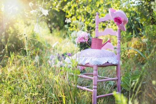 Free Stock Photo of Pink Chair
