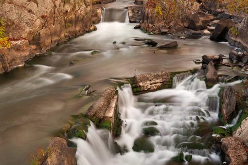 Free Stock Photo of Great Sinkhole Falls