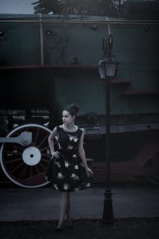 Free Stock Photo of Girl on the Station