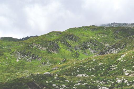 Free Stock Photo of Mountain Range