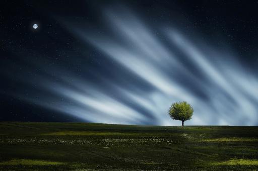 Free Stock Photo of View at Night