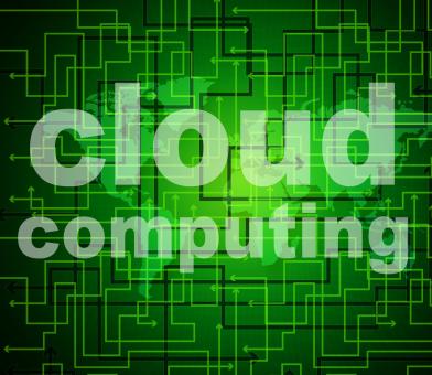 Free Stock Photo of Cloud Computing Means Computer Network And Cloud-Computing