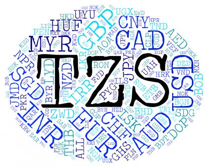 Free Stock Photo of Tzs Currency Represents Tanzania Shilling And Banknote