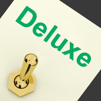 Free Stock Photo of Deluxe Switch Shows Premium Luxurious Luxury
