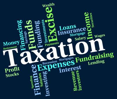 Free Stock Photo of Taxation Word Indicates Levy Taxes And Irs