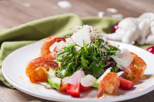 Free Stock Photo of Perfect Shrimp Dish