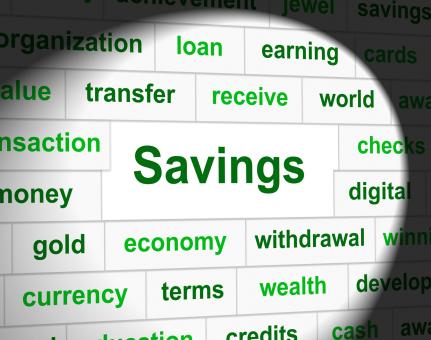 Free Stock Photo of Savings Saved Means Monetary Cash And Wealthy