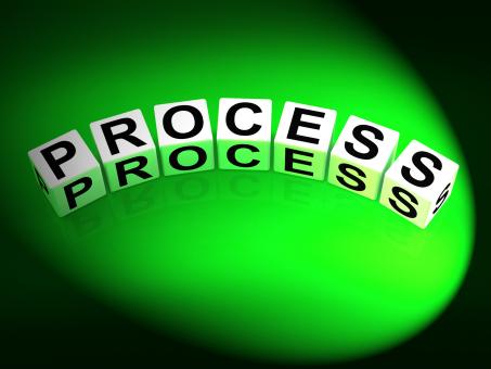 Free Stock Photo of Process Dice Represent Techniques Systems and Steps