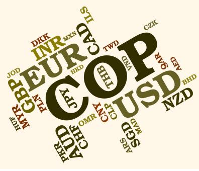 Free Stock Photo of Cop Currency Represents Exchange Rate And Coin