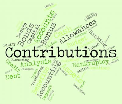 Free Stock Photo of Contributions Word Indicates Give Volunteers And Volunteer
