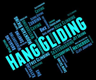 Free Stock Photo of Hang Gliding Represents Hanggliders Glide And Glider