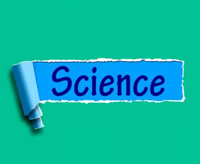 Free Stock Photo of Science Word Shows Internet Learning About Sciences