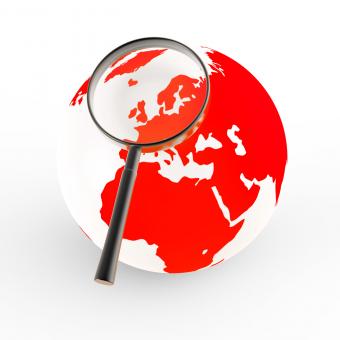 Free Stock Photo of Internet Search Means World Wide Web And Globe