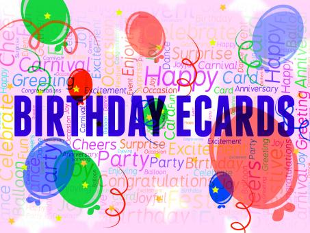 Free Stock Photo of Birthday Ecards Represents Www Celebration And Internet