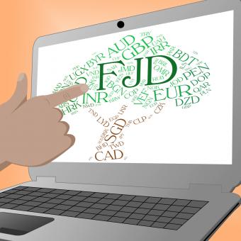 Free Stock Photo of Fjd Currency Represents Foreign Exchange And Broker