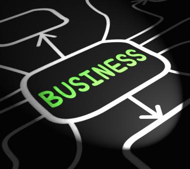 Free Stock Photo of Business Arrows Means Company Venture Or Commerce