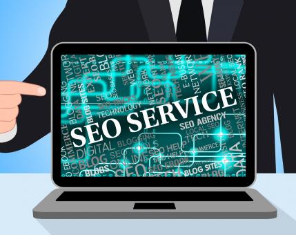 Free Stock Photo of Seo Service Shows Web Site And Assist