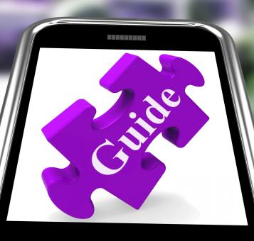 Free Stock Photo of Guide Smartphone Means Website Instructions And Guidance