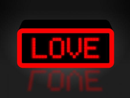Free Stock Photo of Love Neon Sign Shows Compassion Compassionate And Affection